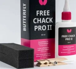 FREE CHACK PRO II Lim Til Bordtennisbat-Butterfly Best