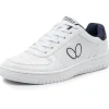 Sneakers - Hvid Og Navy Blå-Butterfly New