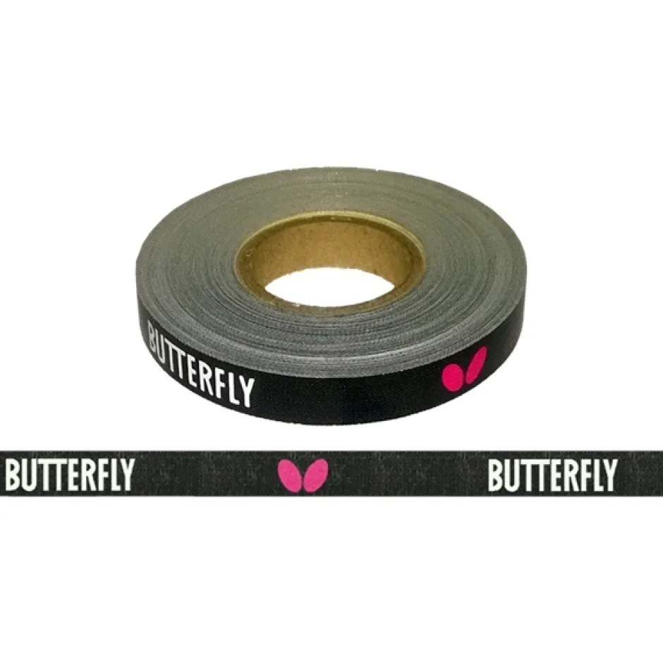 Sort/hvid/pink Kant Tape Til Bordtennisbat-Butterfly Outlet