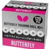 Training 40+ Bordtennisbolde, 120 Stk.-Butterfly Outlet