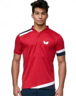 Shirt SANTO Red XXL-Butterfly Fashion