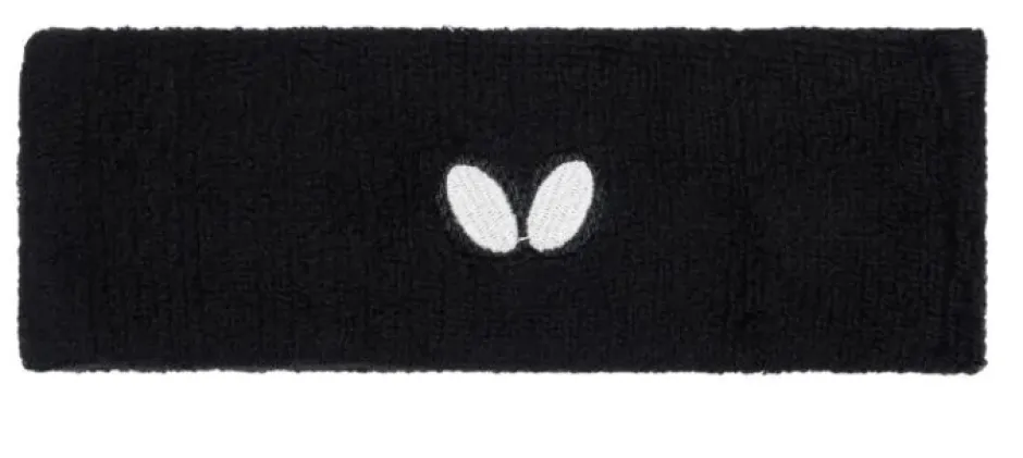 Svedbånd T/ Hoved LOGO Black-Butterfly Fashion