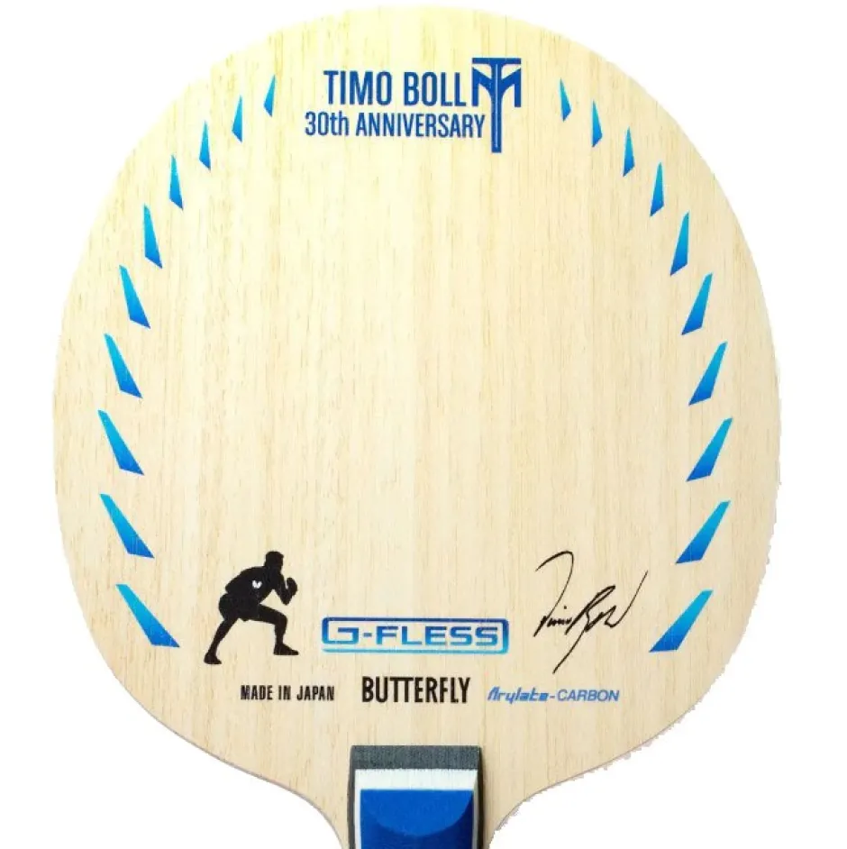 TIMO BOLL 30th Anniversary Battræ FL-Butterfly New