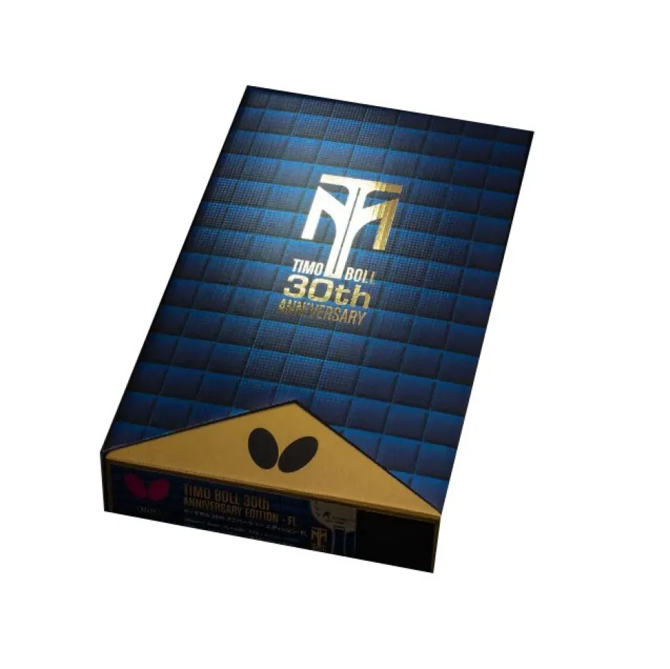 TIMO BOLL 30th Anniversary Battræ FL-Butterfly New