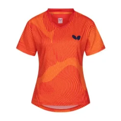 T-shirt KARIYA Lady Rød-Butterfly Clearance