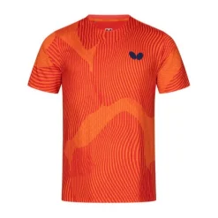T-shirt KARIYA Rød-Butterfly Hot