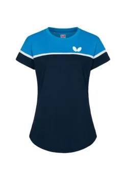 T-shirt Kosay Lady Black/Blue-Butterfly New