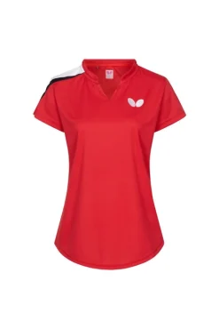 T-shirt Lady TOSY Red-Butterfly New