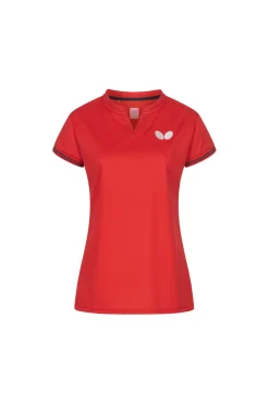 T-shirt PUREN Lady Rød-Butterfly Discount