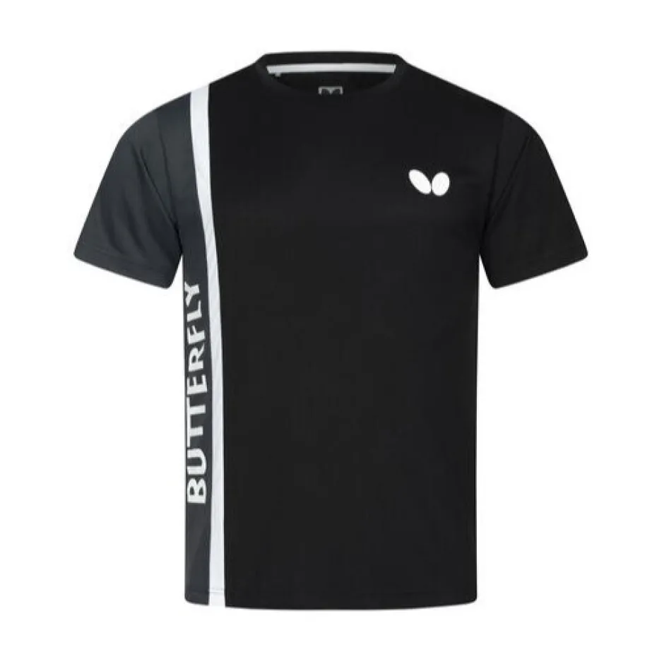 T-shirt SAIJO Sort-Butterfly Sale